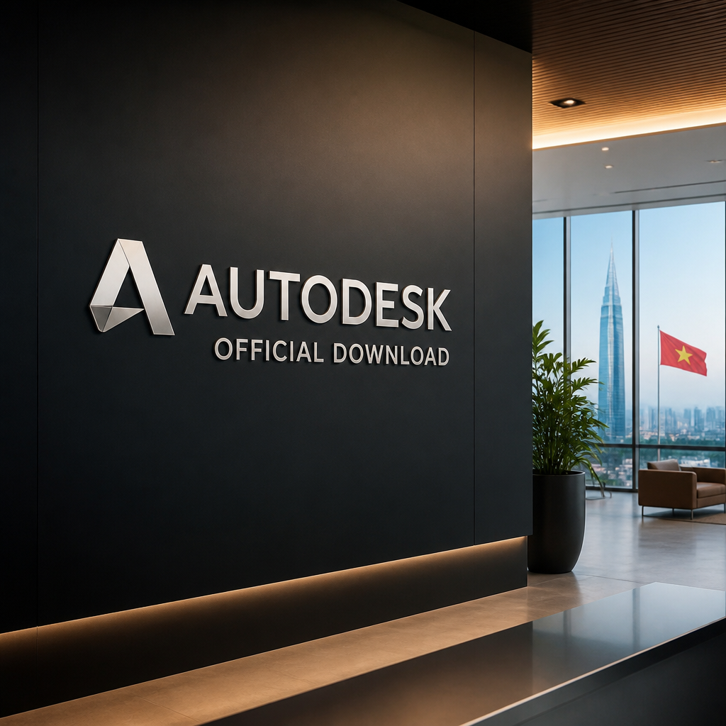 Download từ trang web chính thức của Autodesk