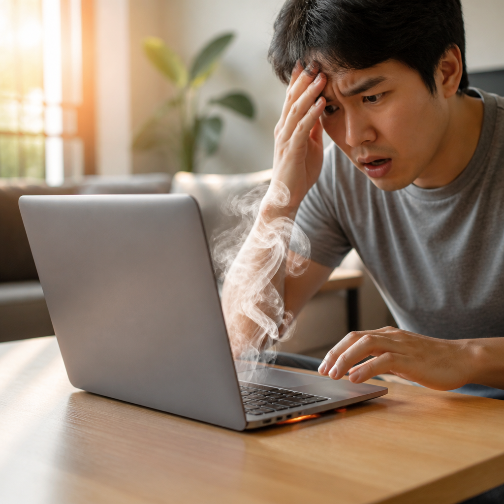 1. Laptop Nóng Đột Ngột Và Quá Nhiệt